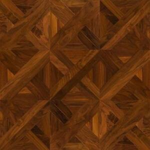 Модульный паркет Marco Ferutti Linea Linea Орех американский Селект (Гладкая) 405х405 мм.