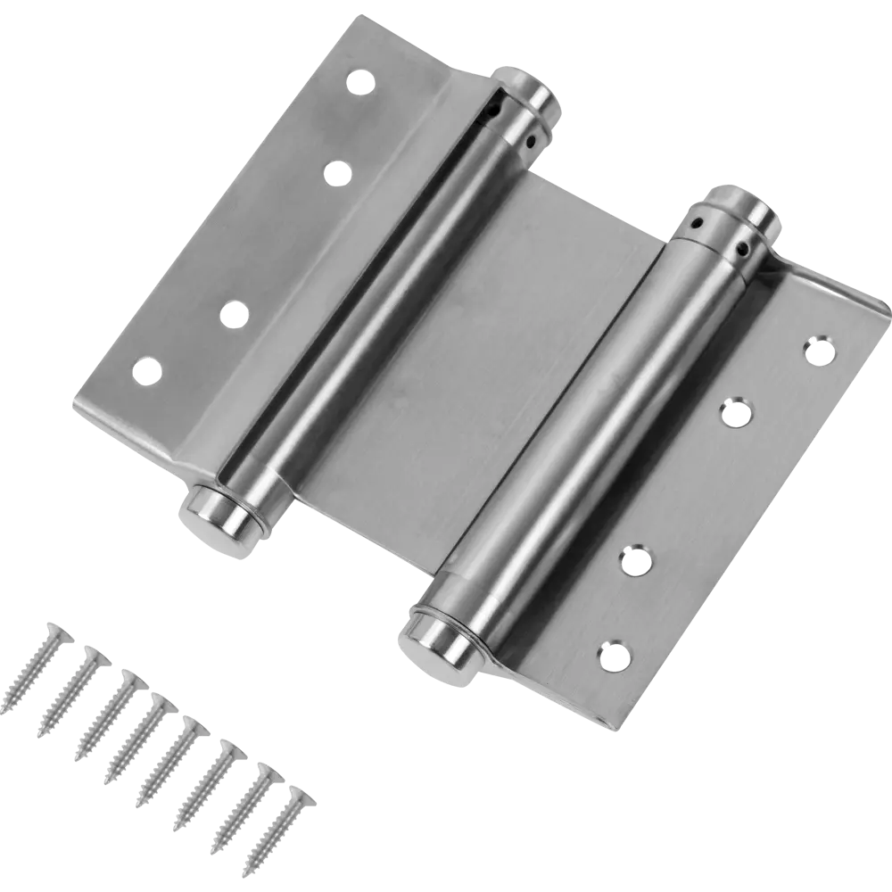 ARMADILLO Пружинная петля с доводчиком 125 мм матовый никель 82106000 STLM-0019074 - Вид №3