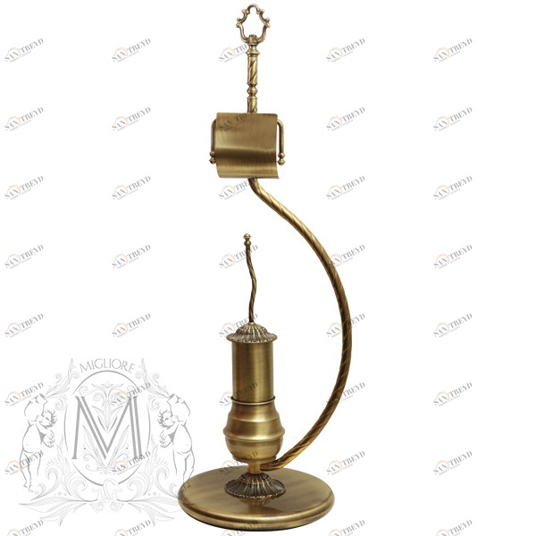 Стойка 2-х функциональная MIGLIORE Edera ML.EDR-60.342.BR - бронза 