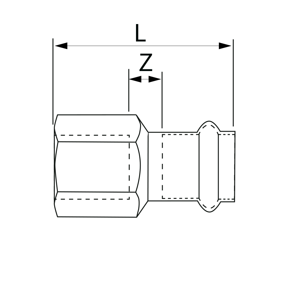 PS4270G0180600 Переходники Tece  - Вид №1