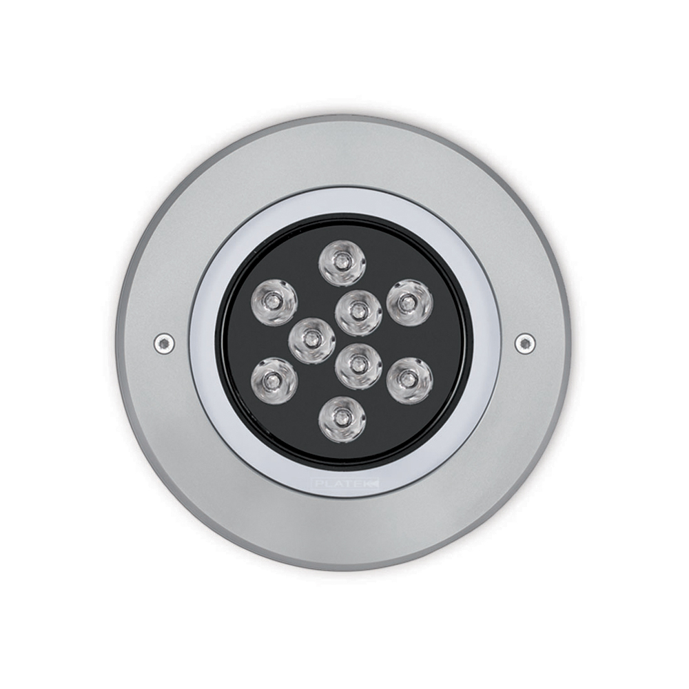 8481311 Встраиваемый в пешеходный пол Platek MEDIO FULL INOX  MEDIO FULL INOX - LED 3000K 9° 