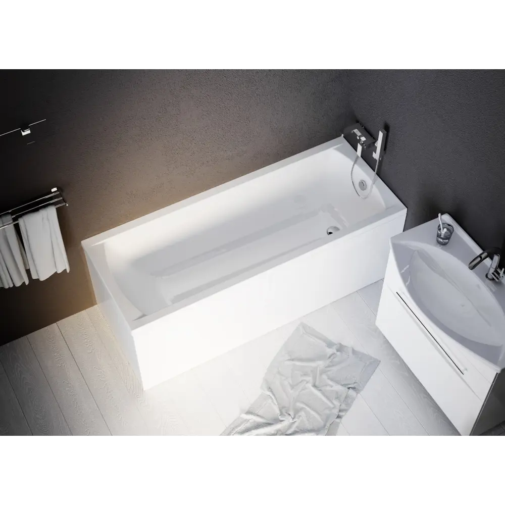 100Acryl Ницца - Акриловая ванна 180x70 см с каркасом 83240831 У99331 STLM-0039838 - Вид №8