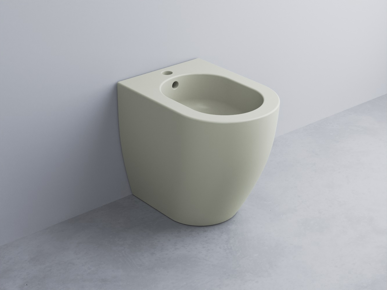 SMBIDR-PM Биде напольное с одним отверстием под смеситель Mini 48 cielo Smile Ceramica Cielo