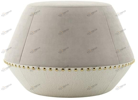 FRATO Круглый бархатный пуф  Fup240002aap 