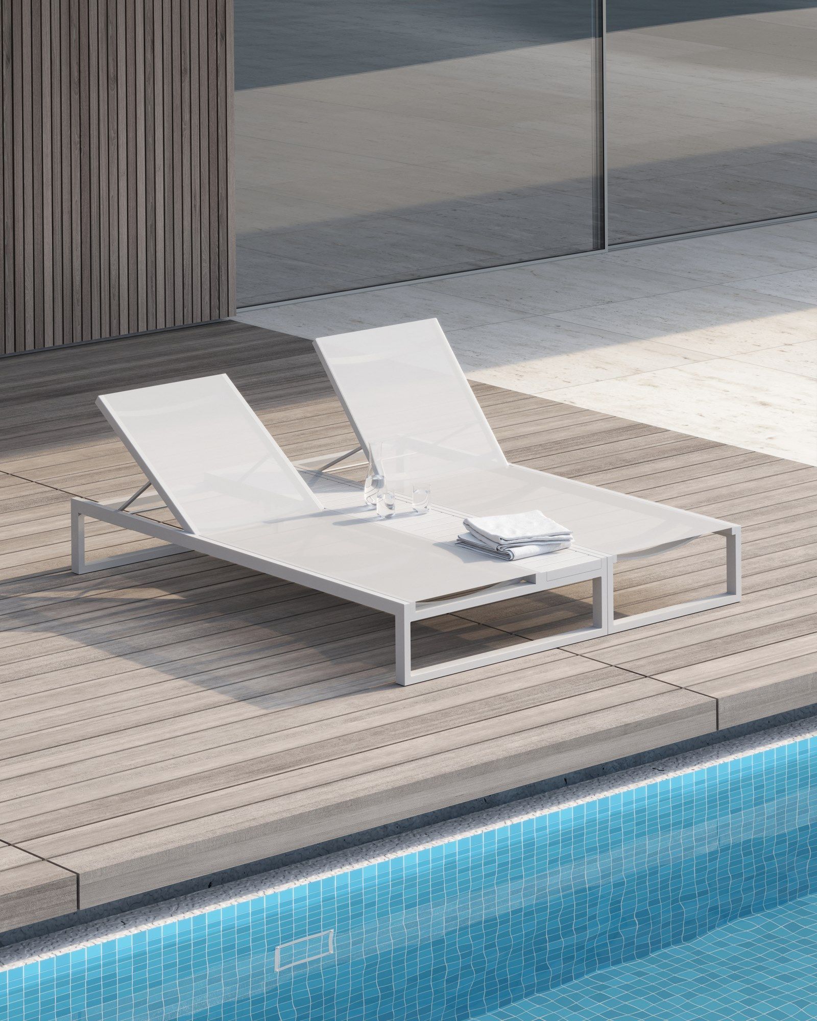 Алюминиевая кровать с порошковым покрытием Case Eos ARCH-00078802 - Вид №14