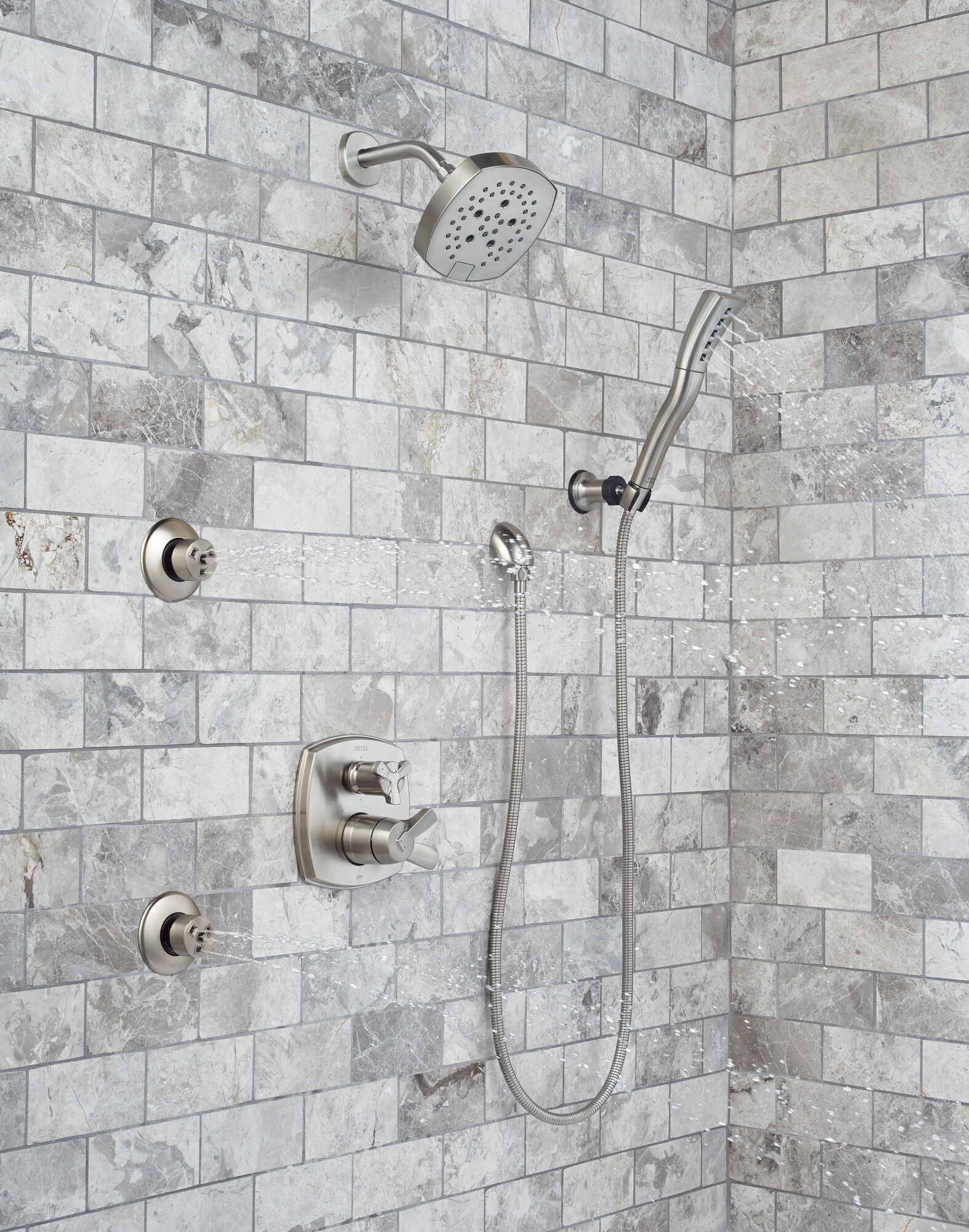 Встроенный дивертер Helo Delta Faucet H560SS - Вид №2