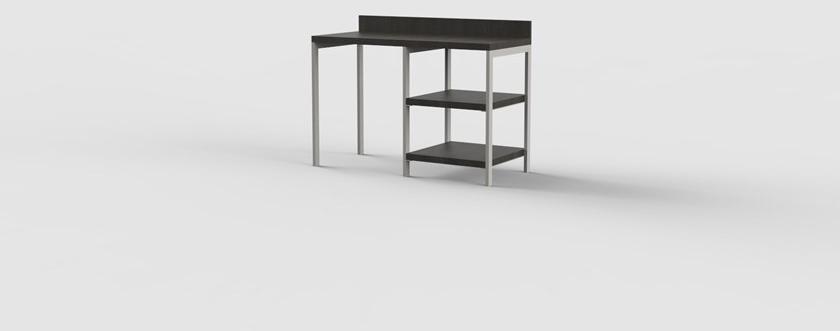 Mobilspazio Прямоугольный стол с полками для гостиниц Urban sun-id-1471606 - Вид №56