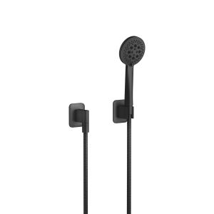 ЛИССЕ Набор для ручного душа с отдельными розетками FlowReduce - матовый черный 27803845-330010