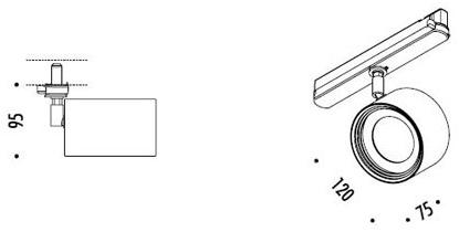 DAVIDE GROPPI Освещение трека Spot sun-id-1389988 - Вид №1