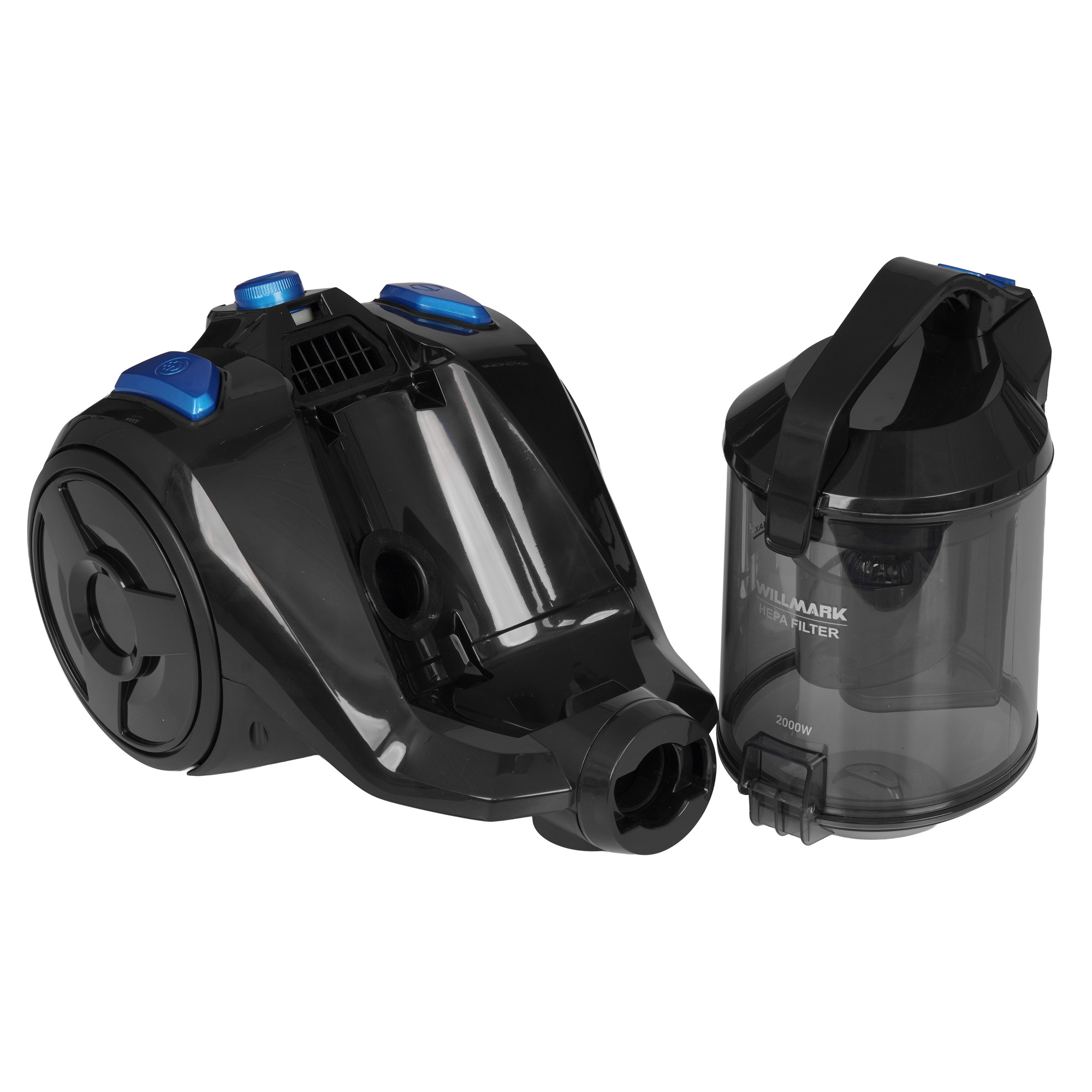 9269613 Пылесос Willmark VC-2057CY черный STDN-0136427 - Вид №6