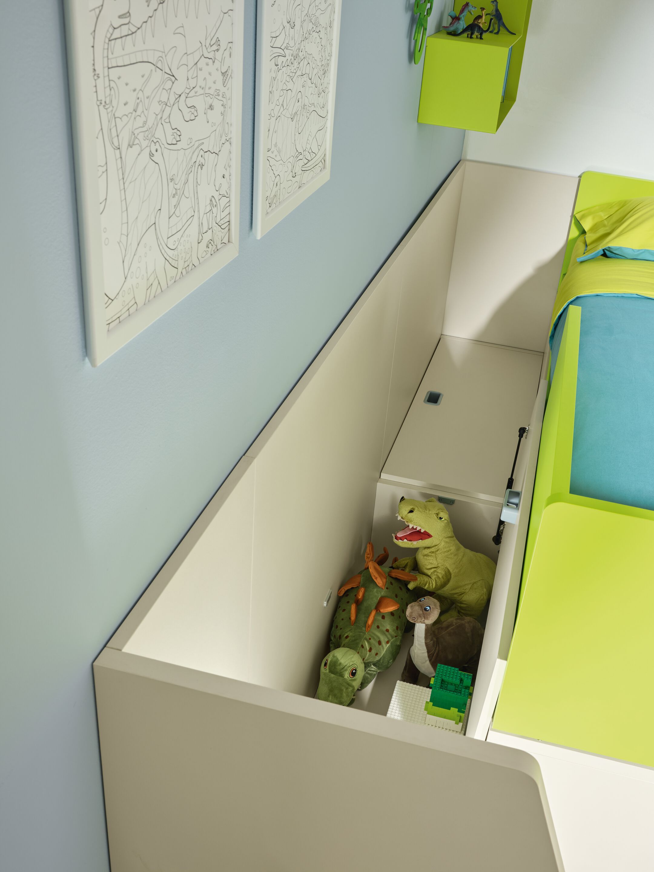 Состав с двухъярусной кроватью Level Smart Moretti Compact KC512 ARCH-00123499 - Вид №4