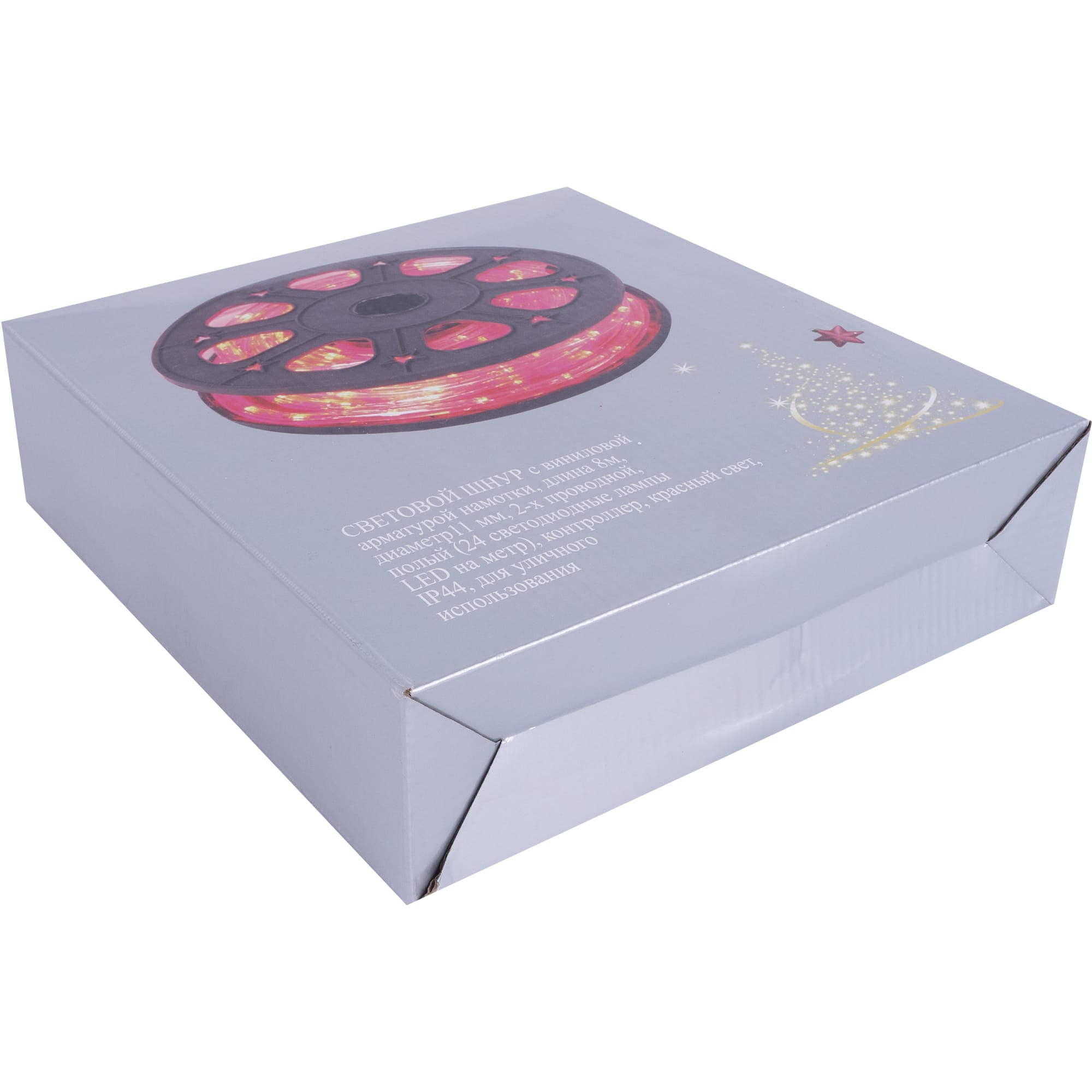 14041356 Электрогирлянда наружная «Дюралайт» 8 м 24 LED/м красный Santreyd  - Вид №5