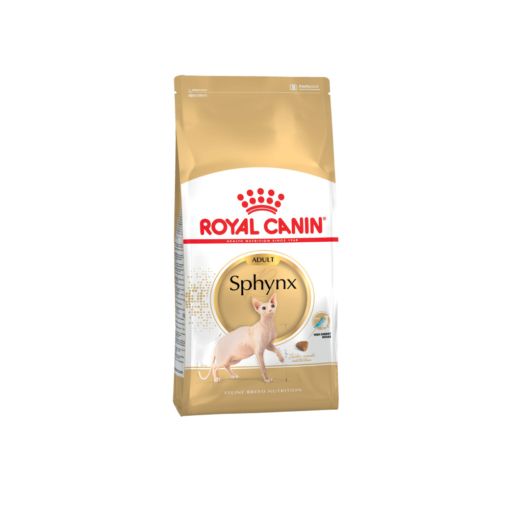 Т0023127 Корм для кошек Sphynx 33 для породы Сфинкс старше 12 месяцев сух. 400г ROYAL CANIN 