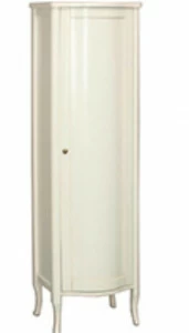 Витрина MIGLIORE Bella ML.BLL-VE450.AV с дверцей, белый матовый