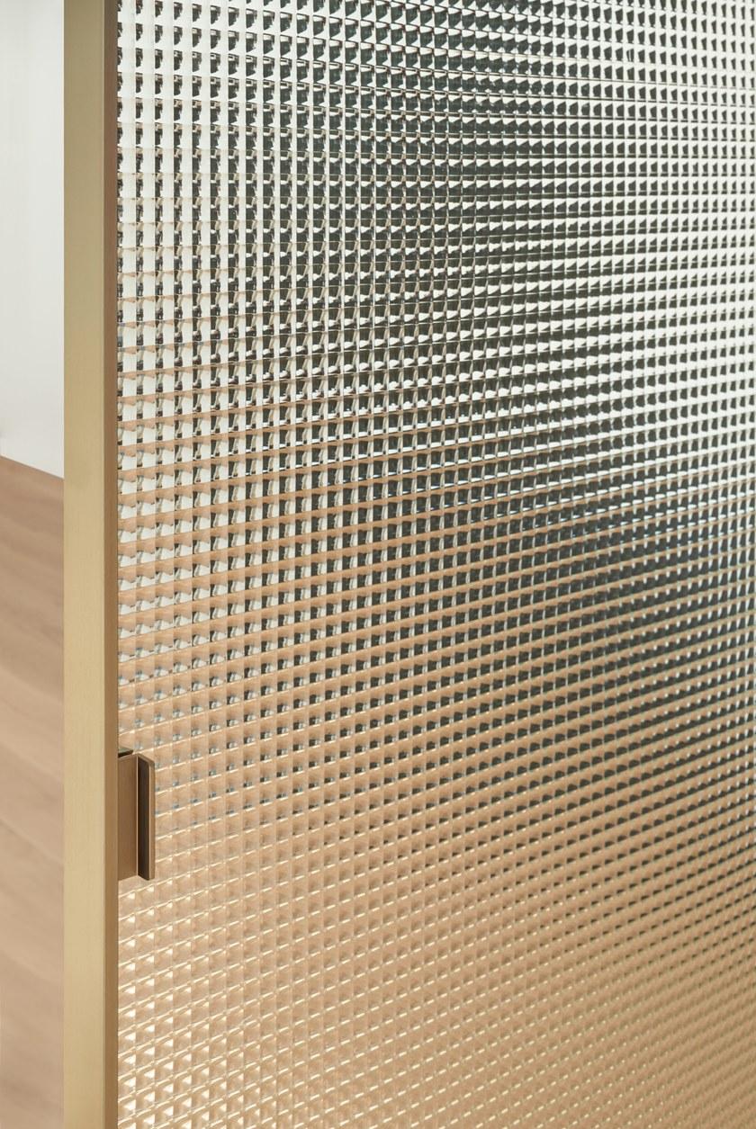 Glas Italia Раздвижная дверь из кристалла с принтом Sherazade sun-id-1438073 - Вид №1