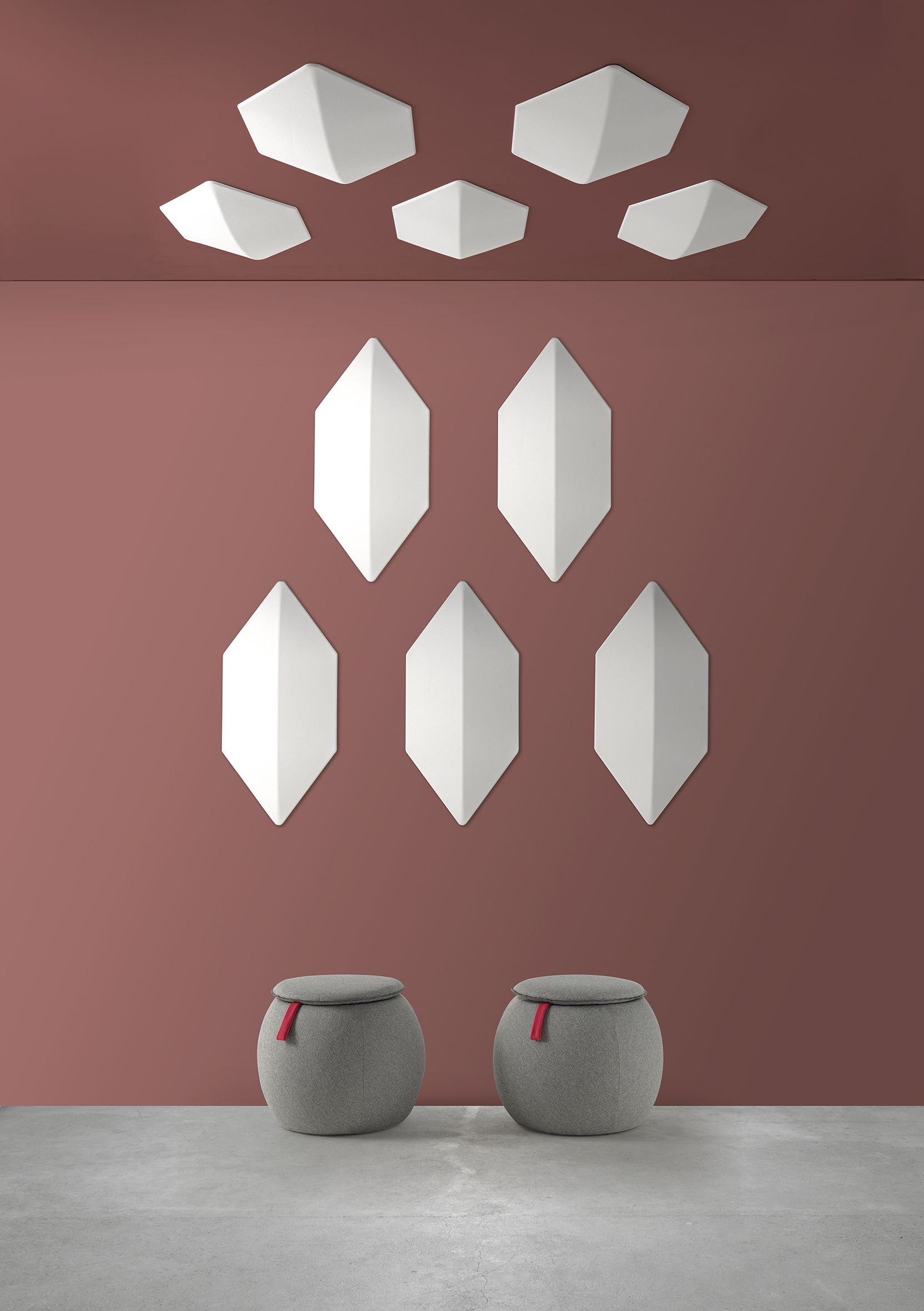 Акустическая панель в Trevira® CS Caimi Brevetti BOW ARCH-00044616 - Вид №4