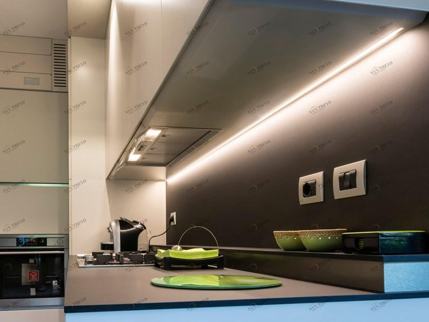 EGOLUCE Линейный световой профиль из алюминия для светодиодных модулей  6662 