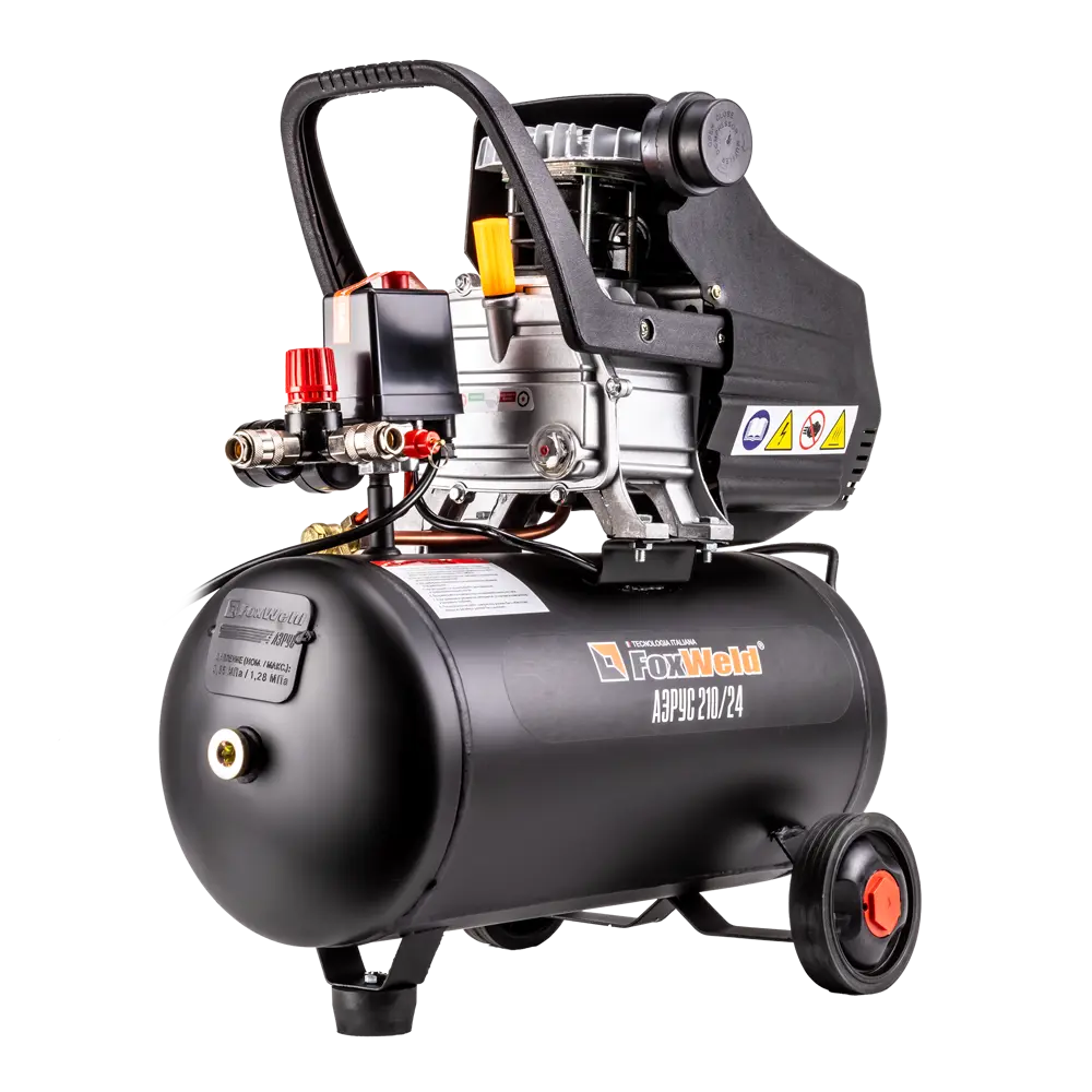 Компрессор масляный АЭРУС 24 л с производительностью 210 л/мин 15308753 STLM-0005671 - Вид №5