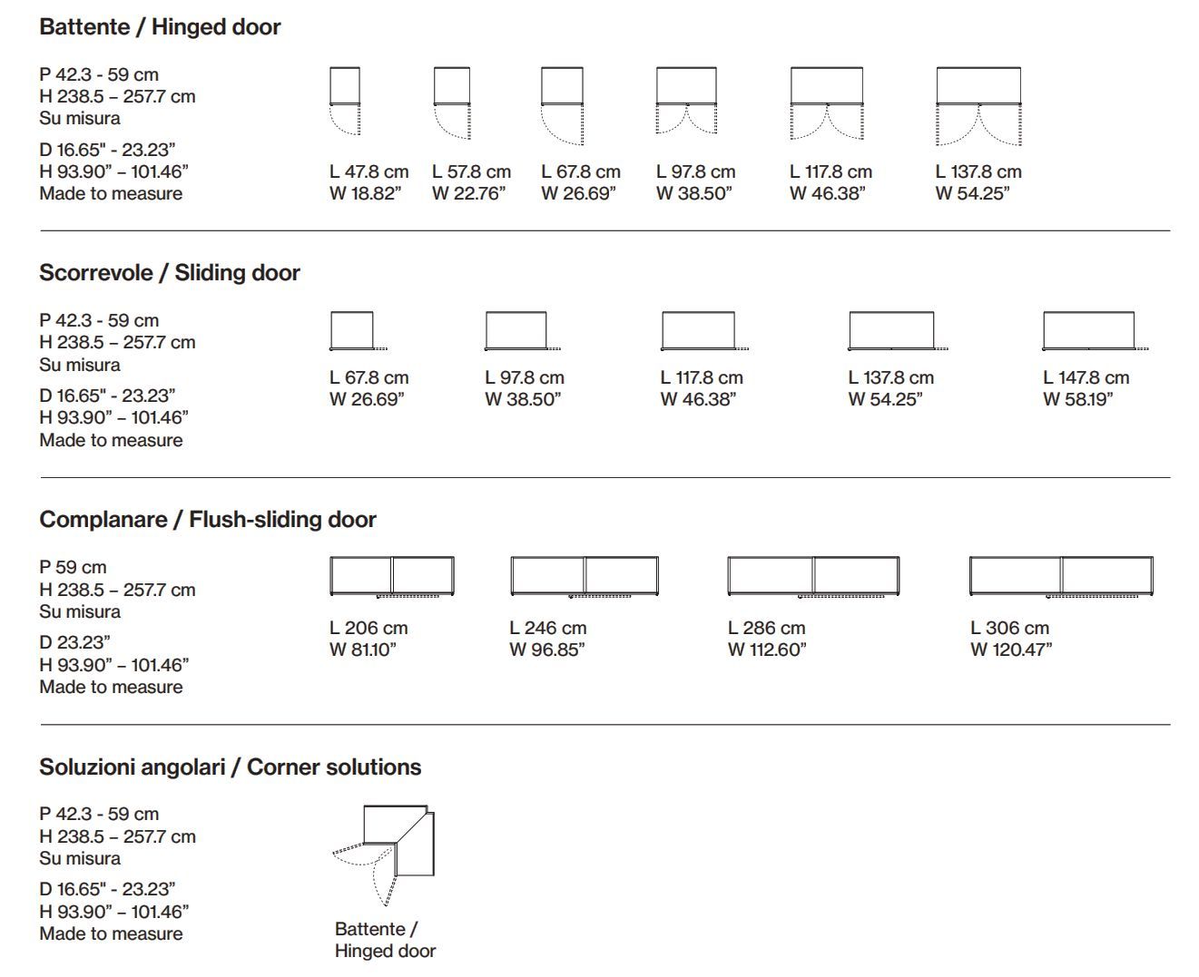 Секционный шкаф из дерева и стекла Pianca MURANO ARCH-00143343 - Вид №10