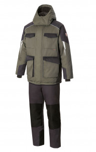 5037896 Костюм утепленный серый хаки графит STATUS  Зимняя спецодежда  размер 52-54/182-188