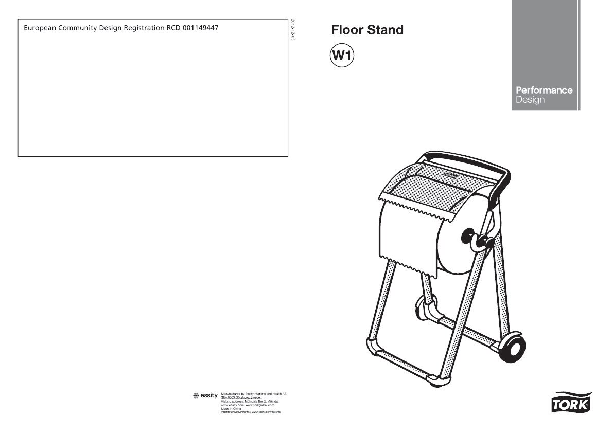 65200838 Напольная подставка для тряпок Tork  - Вид №4