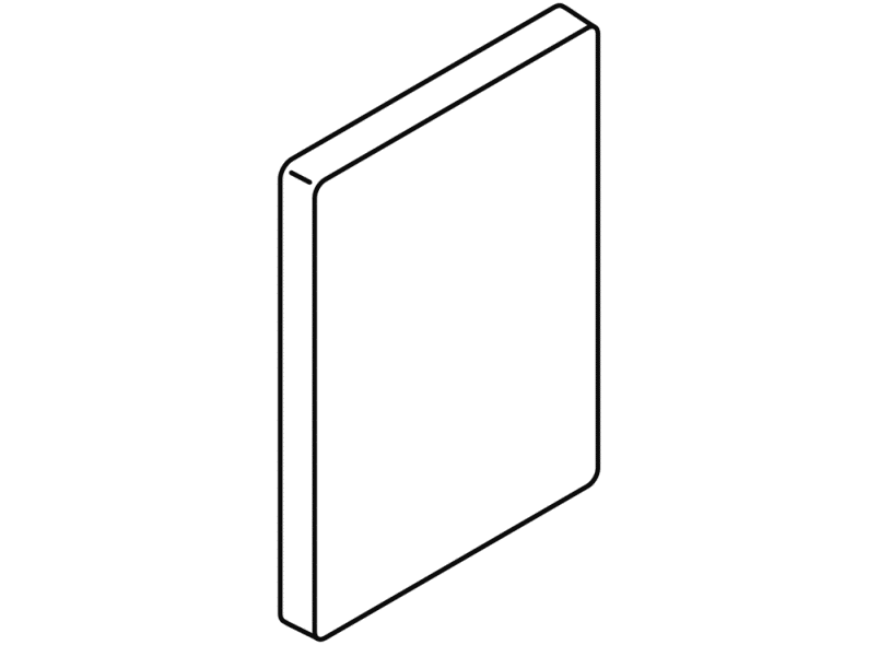 950.50.01590 Крышка монтажной пластины HEWI Stützen  - Вид №2