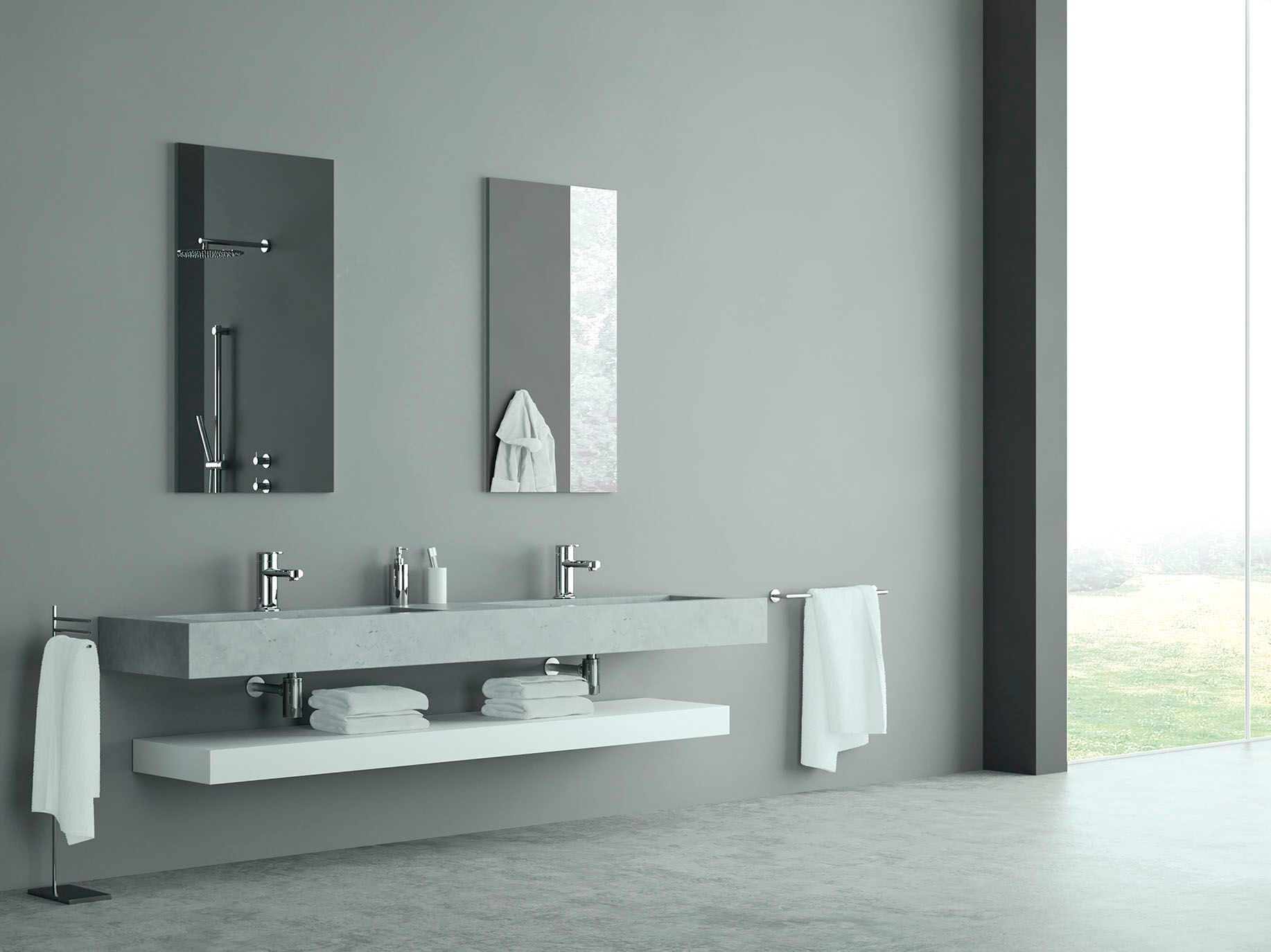 Однорычажный смеситель для раковины GUGLIELMI RUBINETTERIE AG ARCH-00131355 - Вид №2