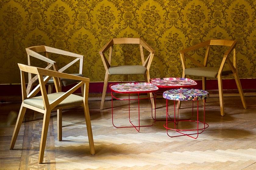 Moroso Стул из массива дерева с подлокотниками sun-id-1376439 - Вид №9