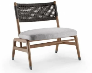 Flexform Кресло из массива дерева со встроенной подушкой Ortigia