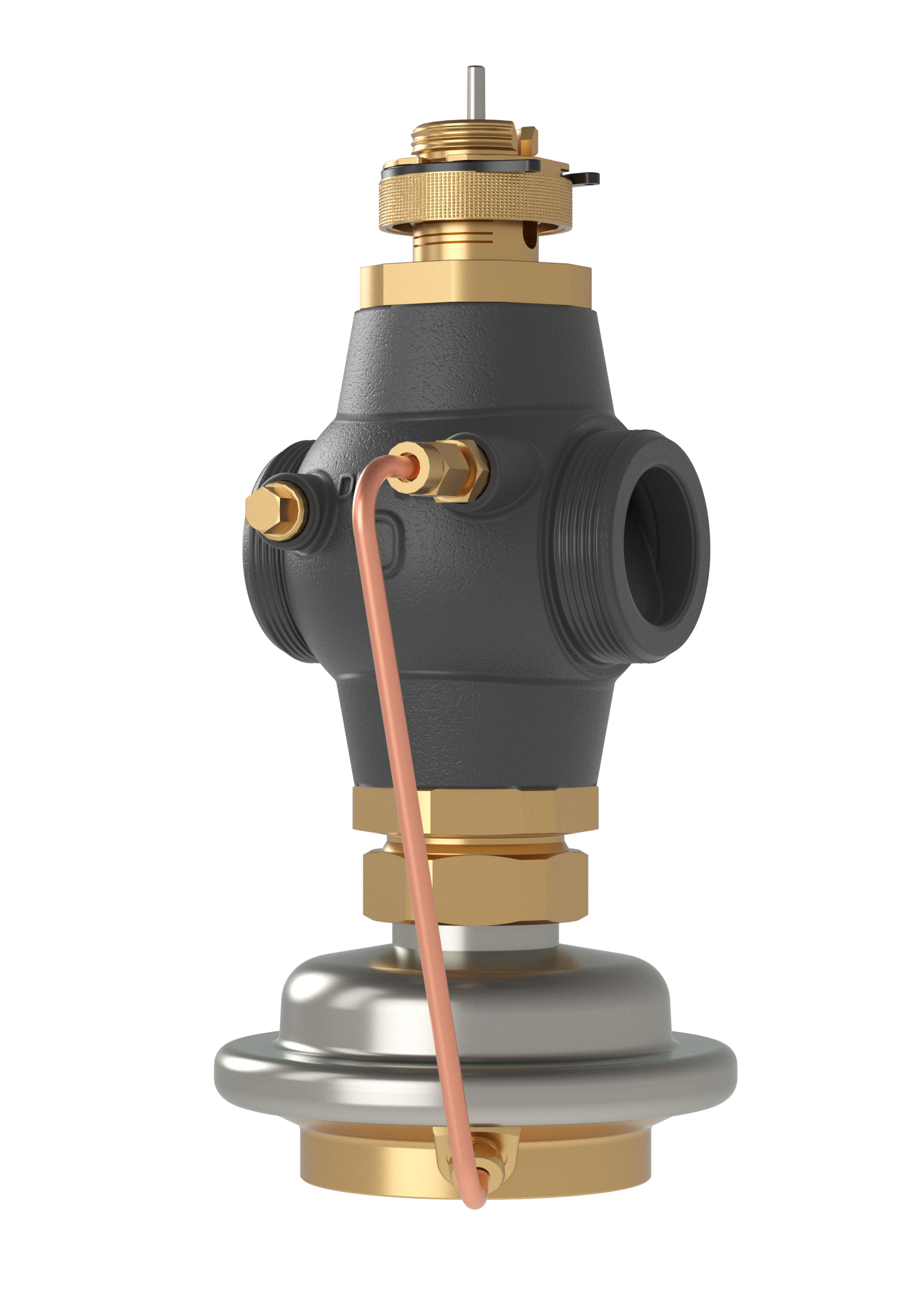 Danfoss Клапан регулирующий комбинированный AVQM с наружной резьбой или фланцевый Комб. р-рAVQM PN16 20/6,3//0,2/резьб. 003H6738  - Вид №45