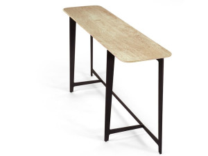 Прямоугольная мраморная консоль