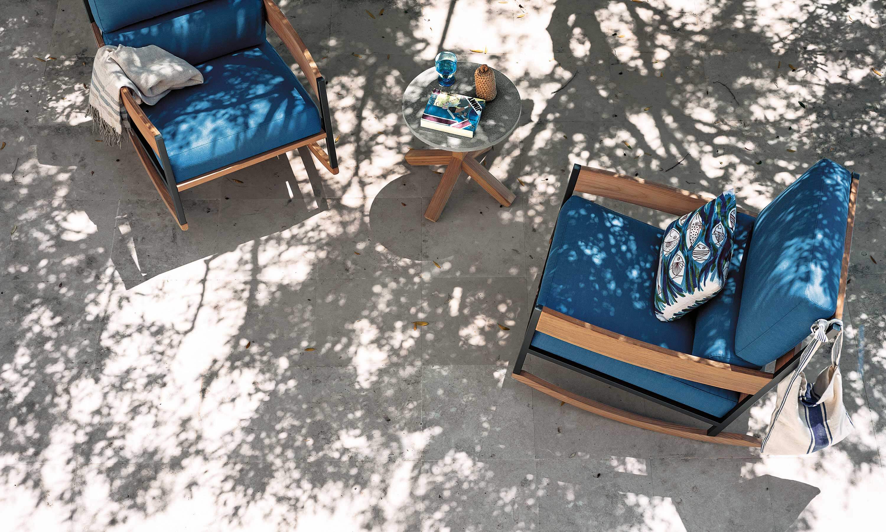 Кресло-качалка с подлокотниками RODA ARCH-00095900 - Вид №3