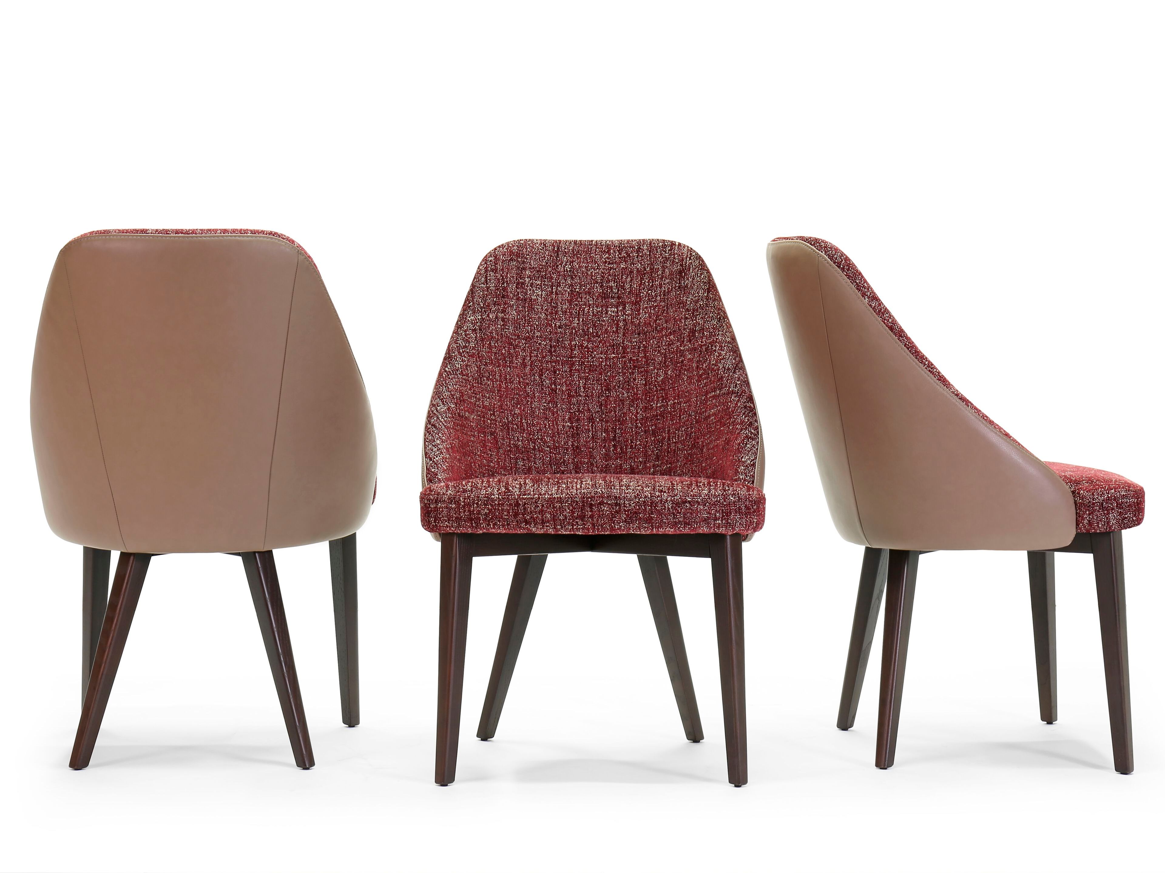 Мягкий стул из ткани Borzalino Neil ARCH-00035608 - Вид №5