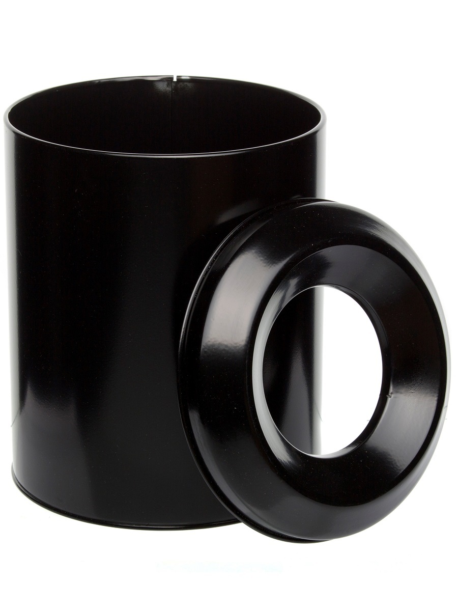 Ведро для мусора  без крышки Carina 8L Black NAVAKO 11095 - Вид №1