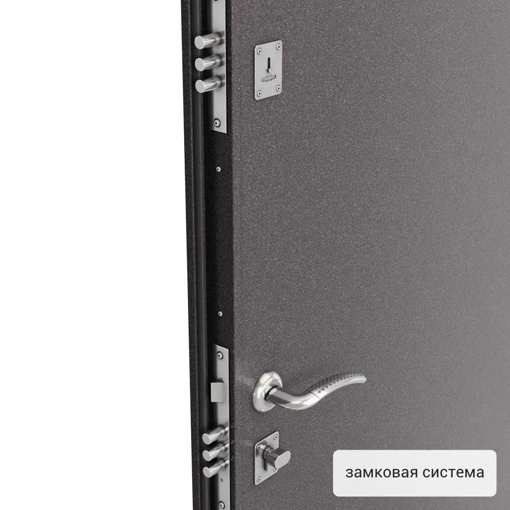 Дверь входная металлическая Стаф 860 мм правая цвет шоколад TOREX STLM-2067453 - Вид №2