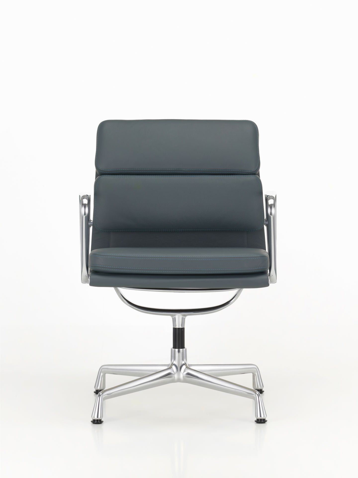 Кожаный стул с подлокотниками VITRA Eames Soft Pad Group ARCH-00088842 - Вид №60