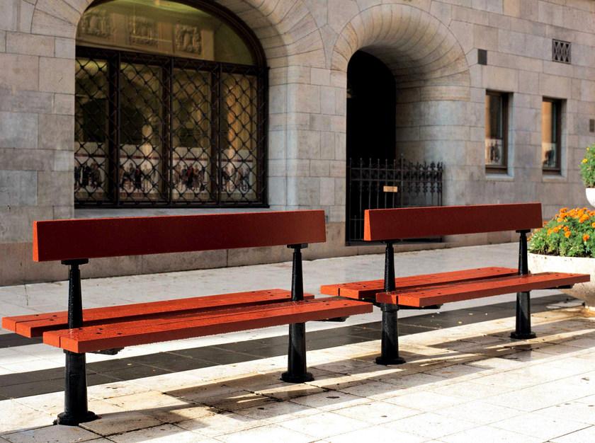 Nola Industrier Скамья из МДФ со спинкой sun-id-1504704 - Вид №1