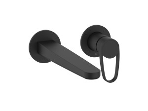 Настенный смеситель для раковины с 2 отверстиями