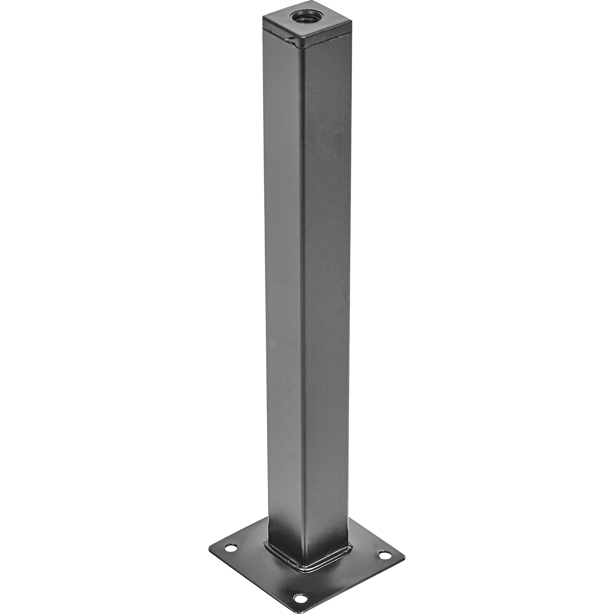 82732792 Ножка квадратная 250х25 мм, сталь, цвет черный Santreyd  - Вид №1