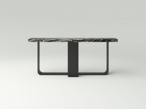 Дубовая консоль с каменным верхом