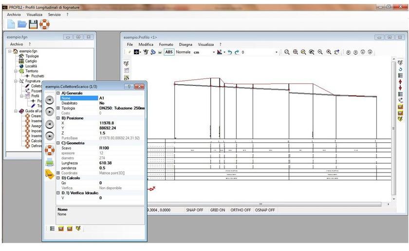 COINTEC Чертеж продольных профилей канализационных сетей Softcat sun-id-1377007 - Вид №1
