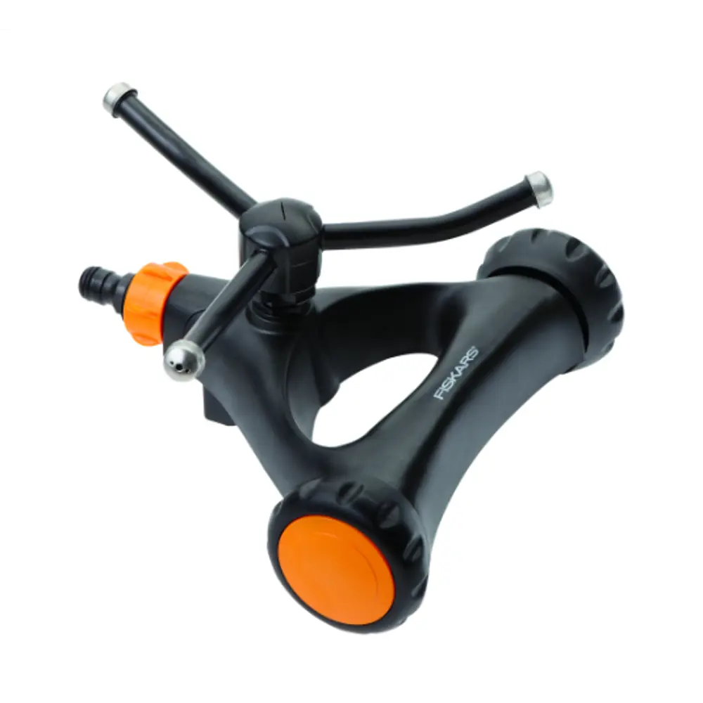 Дождеватель для полива круговой Fiskars 150 (м²) на колесах STLM-2151696