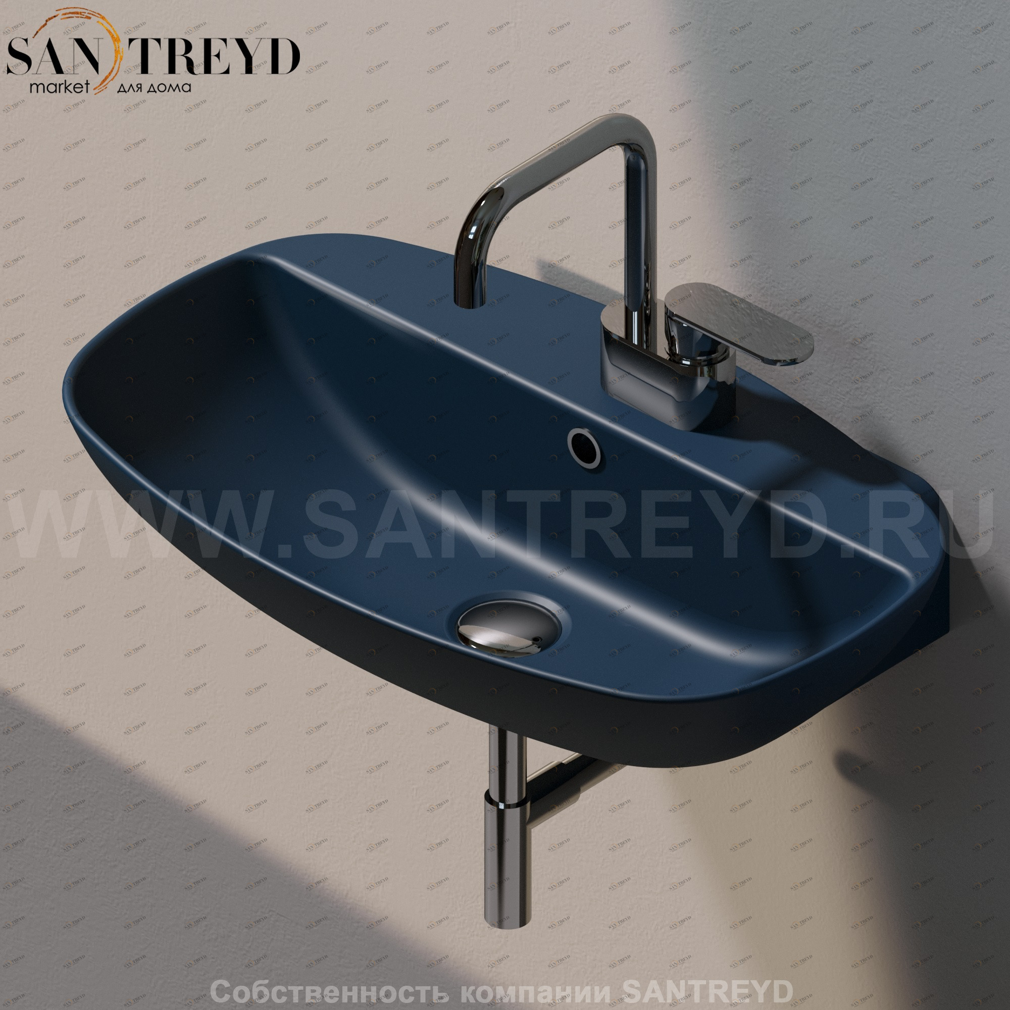 ND60PR.7016 Подвесная раковина настенная прямоугольная Ceramica Flaminia Nuda