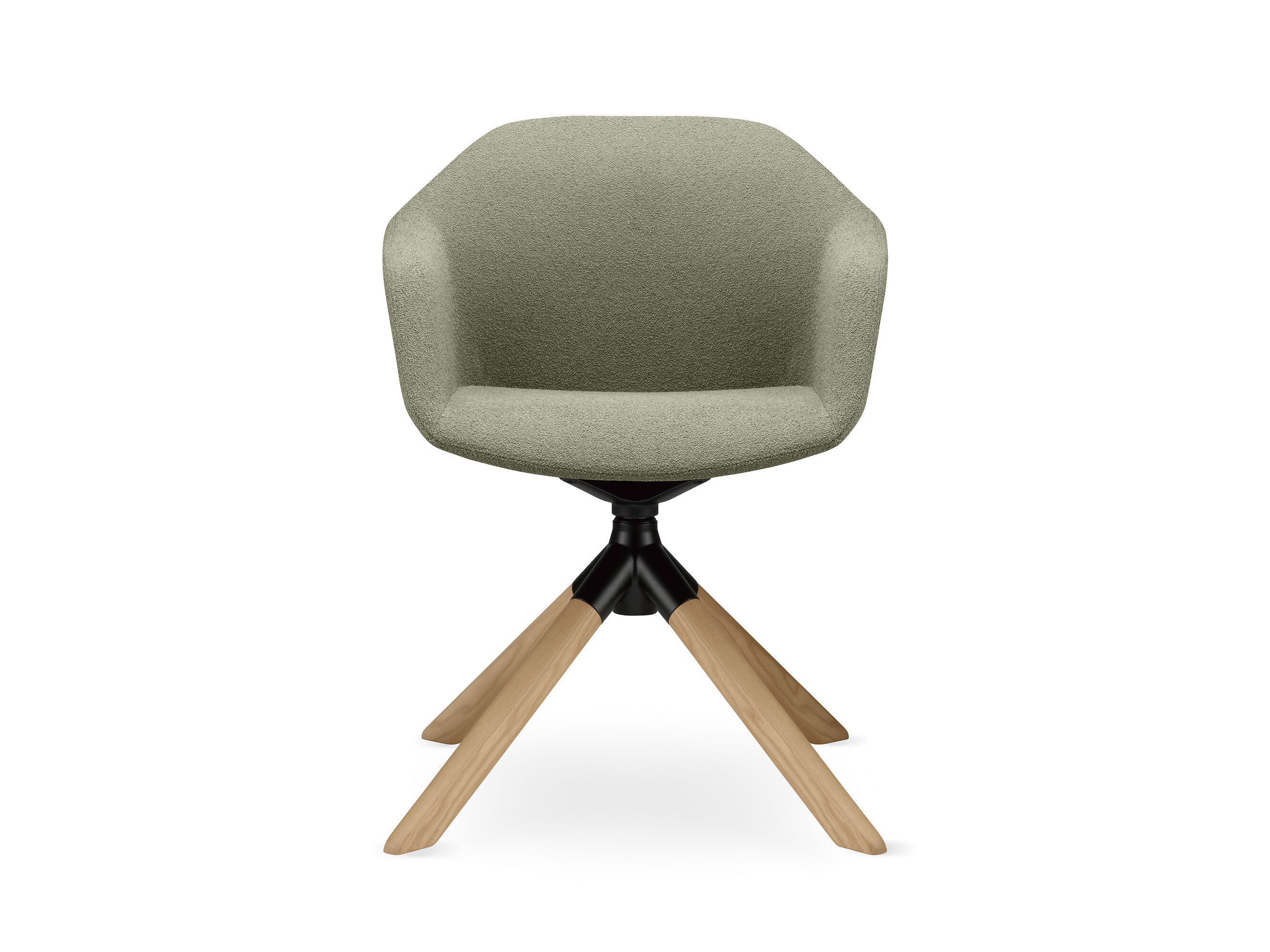 Тканевый поворотный стул с подлокотниками LD Seating Riva ARCH-00107429 - Вид №1