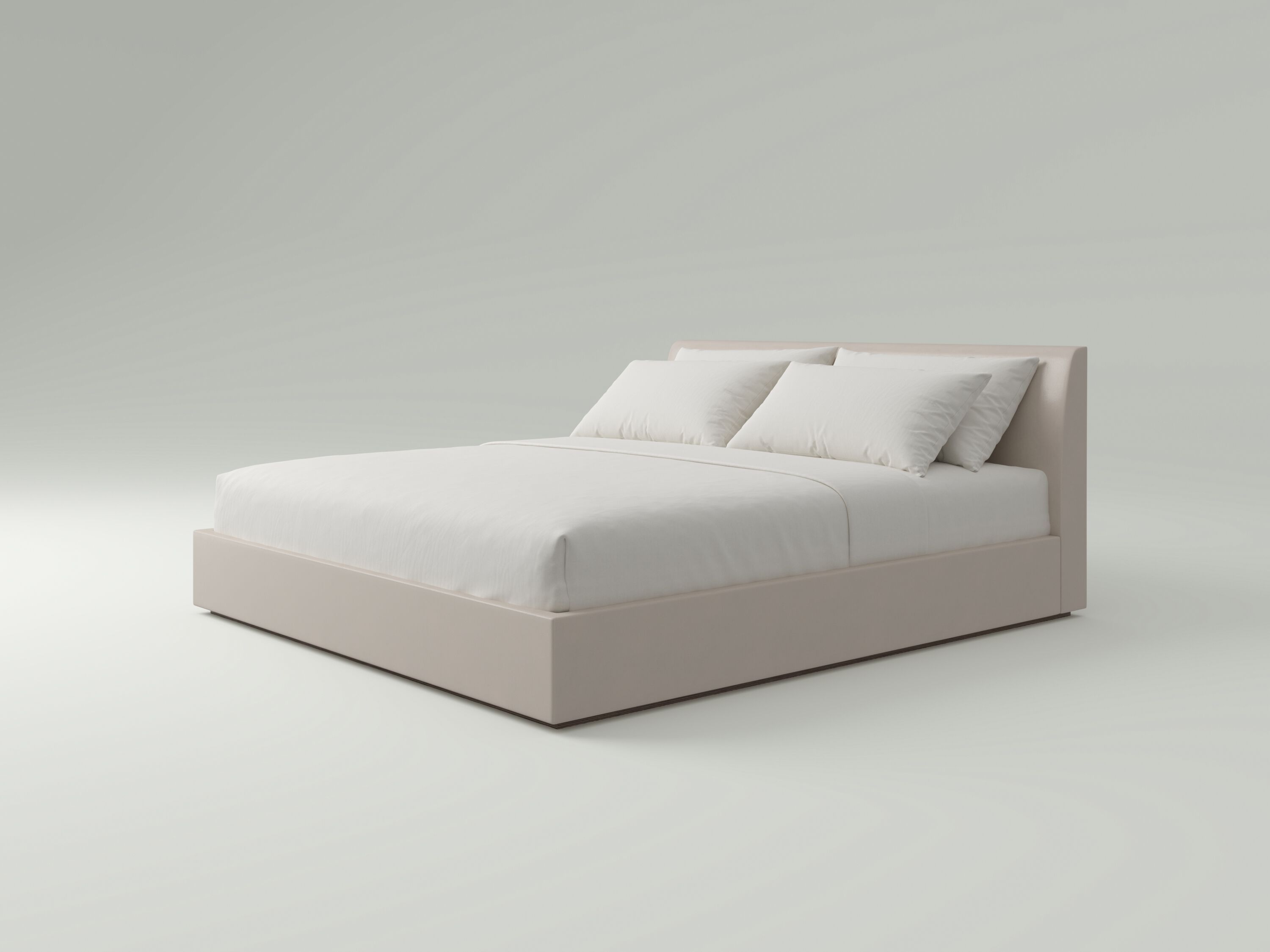 Мягкая двуспальная кровать NITZAN HOME BEATRICE ARCH-00076091