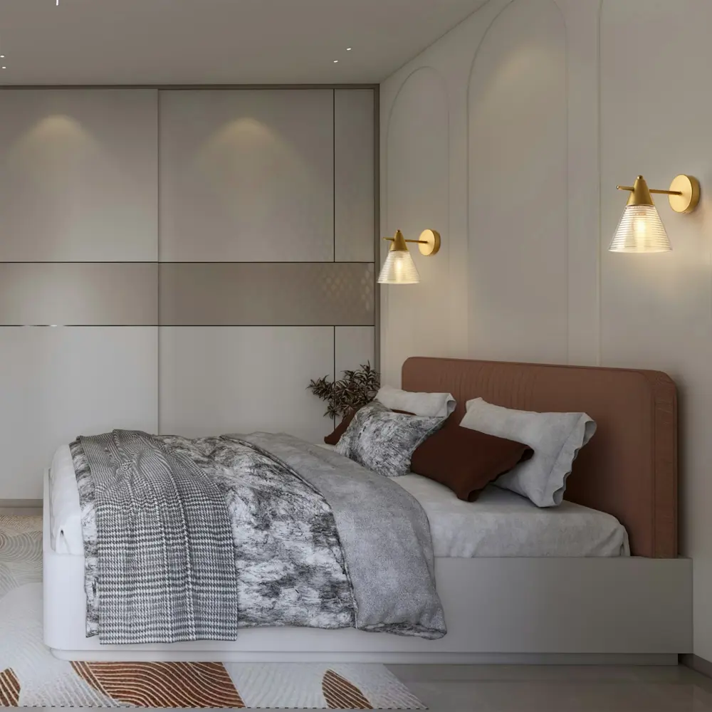 Настенный светильник Freya Blissa цвет бронза/прозрачный STLM-2118530 - Вид №8