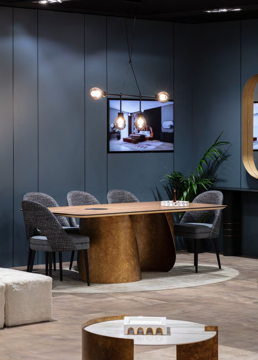 Круглый керамический журнальный столик CASA +39 ENCORE Italia ARCH-00094241 - Вид №6