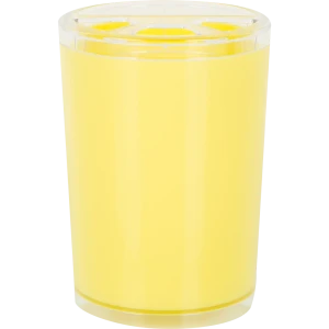 Стакан для зубных щеток Joli с разделителем цвет желтый