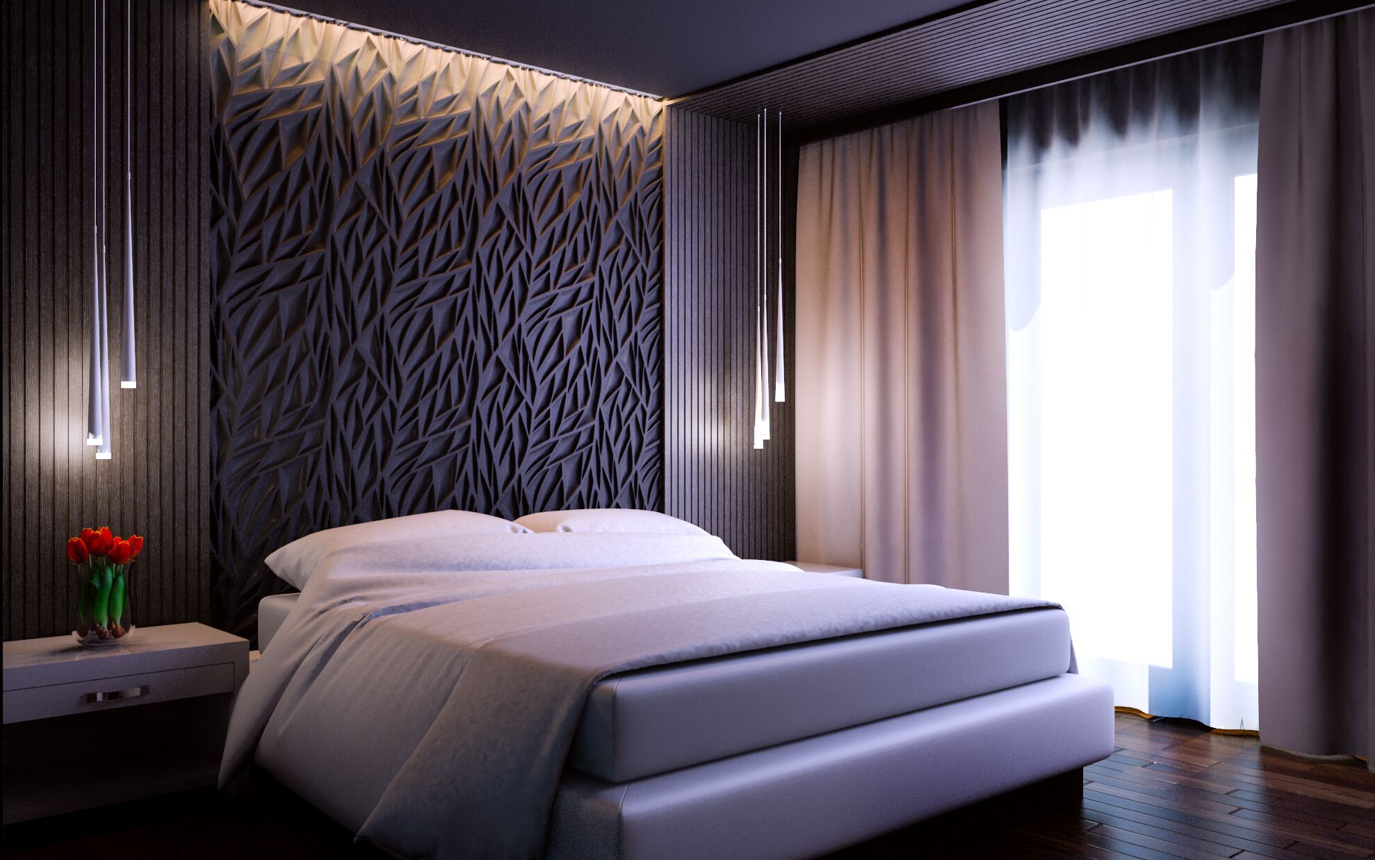 Трехмерное гипсовое покрытие WallDeco M-Modern ARCH-00111700 - Вид №1