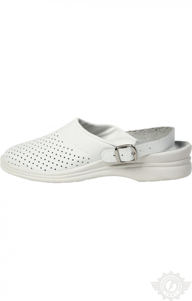 61811 Туфли Сабо женские белые  Медицинская обувь размер 36 Спецодежда  - Вид №3
